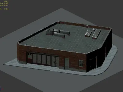 Heterogeneous - Architecture - Building 01 3D model