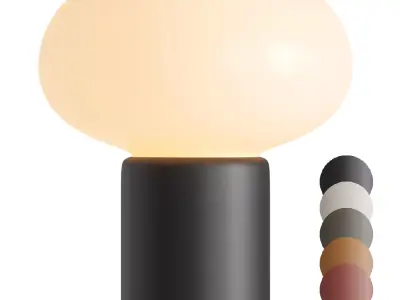 Tischleuchte Karl-Johan portable light 3D model