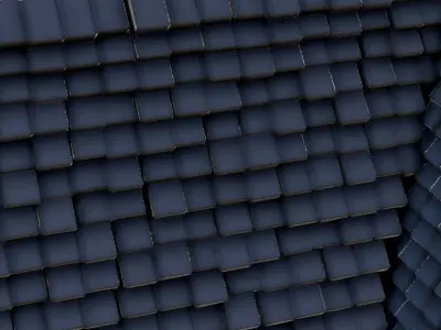 Medieval house with floor and entrance stair 6 3D print model