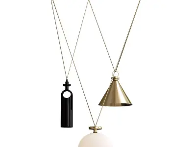 SHAPE UP lighting by Ladies 3D model