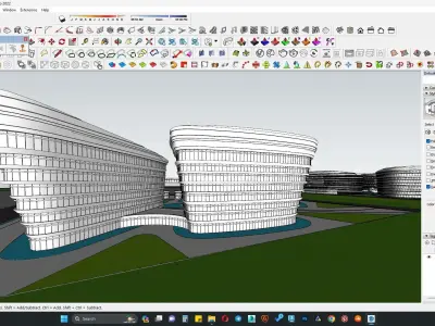 CONTEMPORARY 3D MODEL  3D model