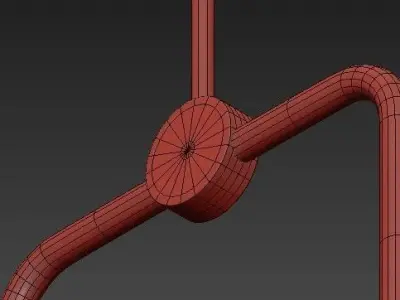 Vintage Pendant Lights 3D model