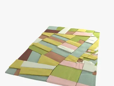 Florian Pucher land carpet 3D model