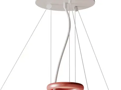 Floatation Pendant light 3D model