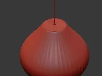 bubble lamp pear 3D model