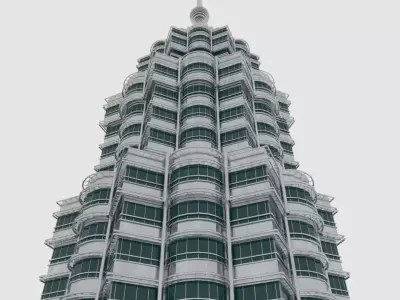 Petronas Twin Tower  3D model