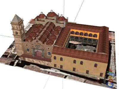 Architecture-Religion-God-Culture-Temple-07 church 3D model