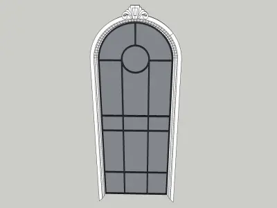 Classical window sketchup 3d model 3D model
