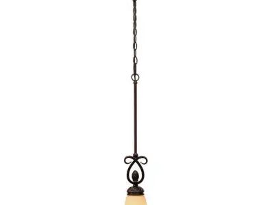 Rosalinda Light Single Bell Pendant Free 3D model