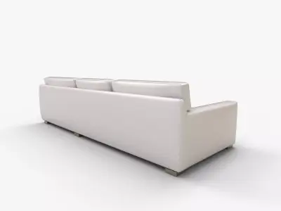 Axis 2 Piece Right Arm Double Chaise Sectional Sofa 3D model