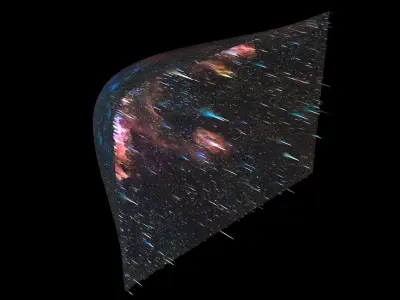 Running Chicken Nebula 3D model