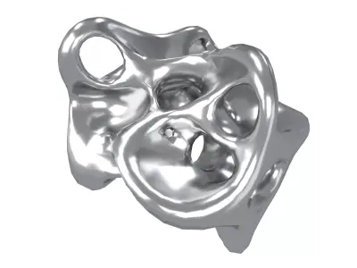 Abstract Shape v27 002 Low-poly 3D model