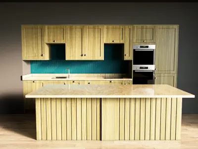 52-Kitchen4 texture 5 3D model