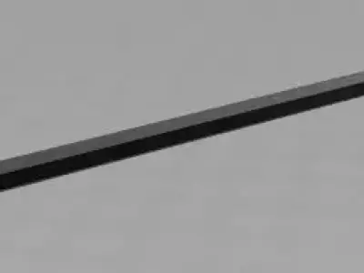 Lacrosse stick shaft 42 inches long 3D print model