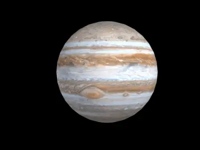 planet earth Low-poly 3D model