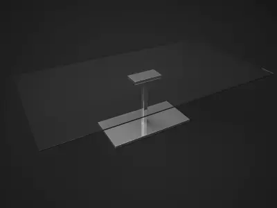 Coffee Table - High Quality Furniture 07 Low-poly 3D model