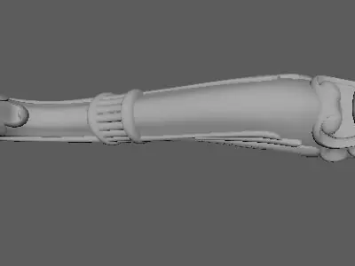 leg High quality 3d models for processing on a cnc machine  3D model 32