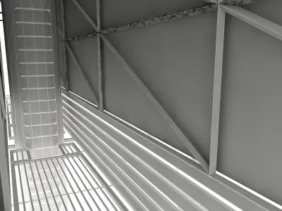 Big Billboard Low-poly 3D model