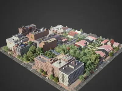 City District A10-R18 3D model