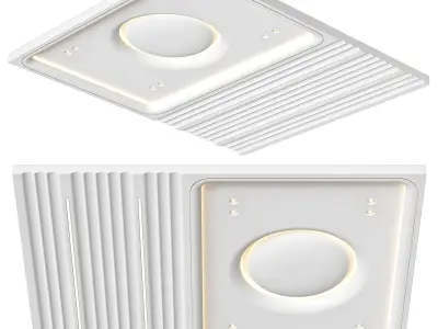 Modern ceiling RJ Easy Design 18 3D model