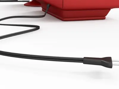 old tv retro television 3d model  3D model