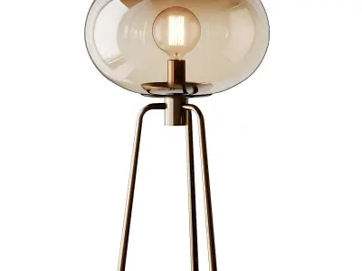 Globo Floor and Table Lamp from Cabinetmaker 3D model