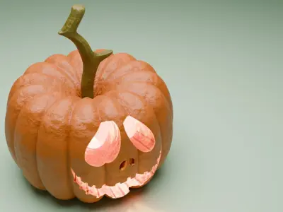 3D Pumpkin 3D model