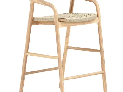 Derile stool 3D model