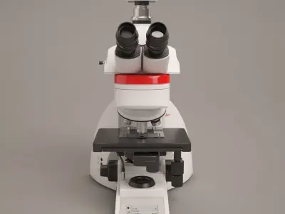 Leica DM Microscope 3D model