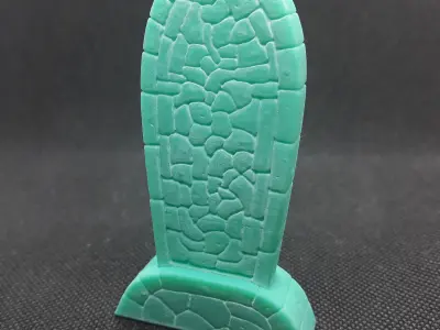 Fantasy grave 3d print 3D print model