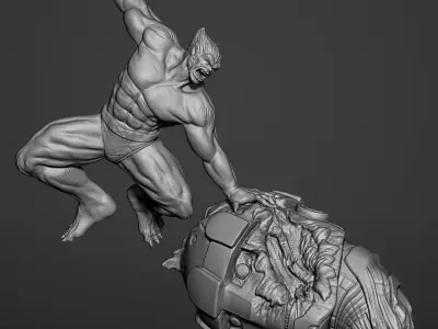 Sentinel Diorama 1 3D print model