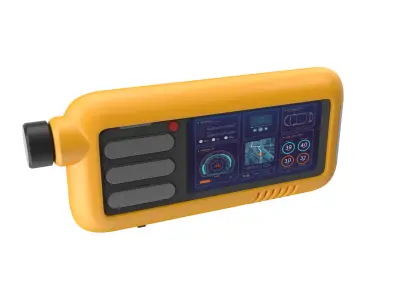 Sci-fi Device Low-poly 3D model