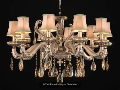 697 Fastosita Osgona Collection of Lamps 3D Model Pack