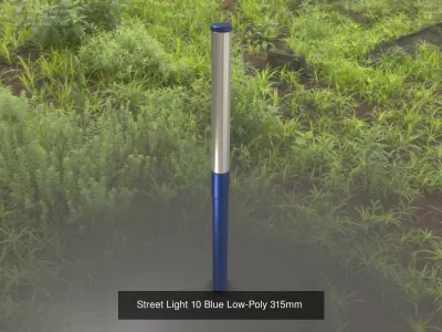 Blue Street Light Package 10