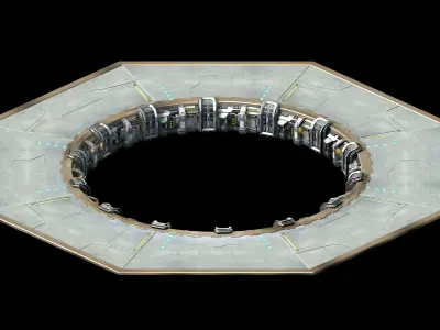 Heterogeneous - Building - Birthplace 01 3D model
