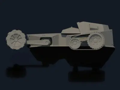 Sci fi Buggy  3D model