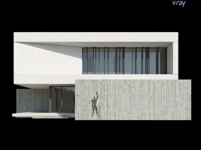 Modern Villa Design 020 3D model