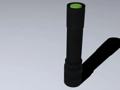 LED Flashlight 2 Free 3D model