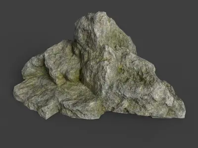 Rock 3-5 Low-poly 3D model