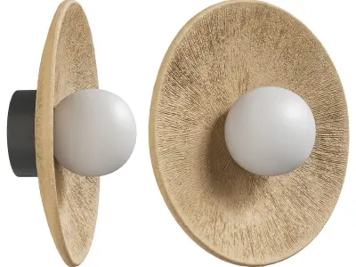 Geza ceramic sconces 3D model