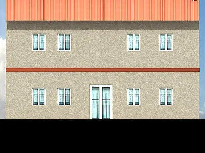 Residence Apartment Building 53 3D model