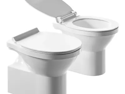 Wc Classicb ceramica 3D model