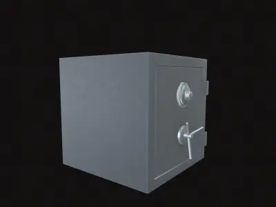 Vault Low-poly 3D model