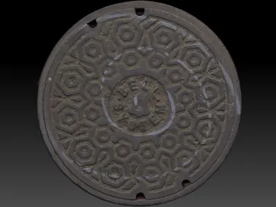 Bell System Utility Cover 3D model
