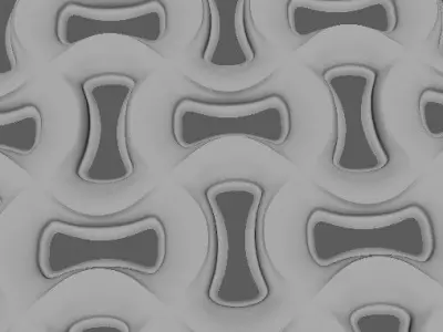 3d panel for walls Free 3D model