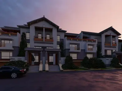 Houses - Lumion 12 3D model