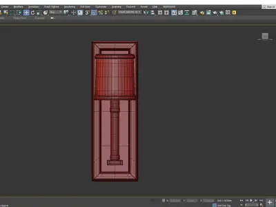 Collins Sconce Low-poly 3D model