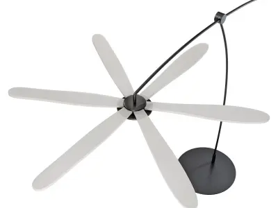 roche bobois libellule floor lamp 3D model