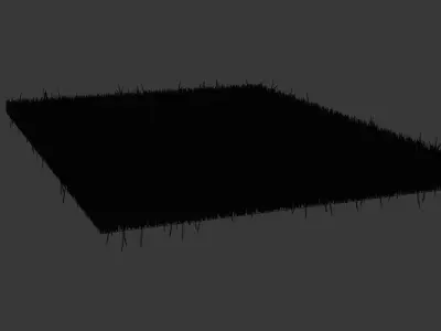Grass Bed 3D MODEL 3D model