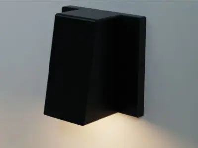 Outdoor Sconce Wall Lights 3D model